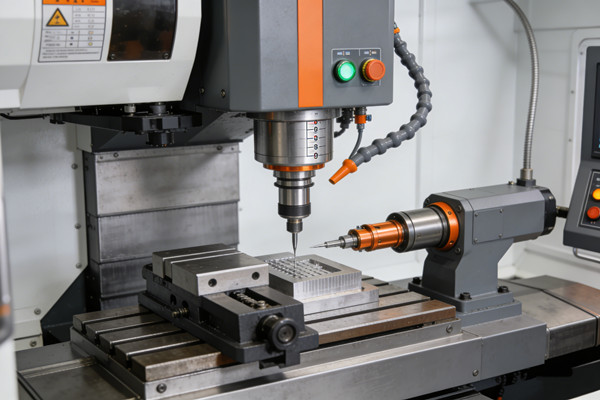 高精密雕铣机设备实拍图片