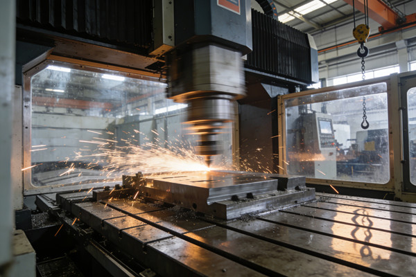 数控高速龙门铣设备实拍图